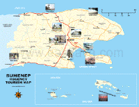 Sumenep Tourism Map